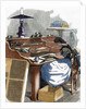The snuff industry. Woman rolling cigars. France. by Anonymous