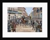 Proclamation of the Republic of Brazil. General Fonseca and the Bacayuva minister, 1889. by Anonymous