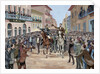 Proclamation of the Republic of Brazil. General Fonseca and the Bacayuva minister, 1889. by Anonymous