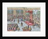 Charles I of Spain and V of Germany (1500-1558). Abdication of Charles V in Brussels. by Anonymous