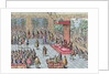 Charles I of Spain and V of Germany (1500-1558). Abdication of Charles V in Brussels. by Anonymous