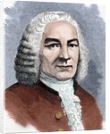Bach, Johann Sebastian (1685-1750). German composer. by Anonymous