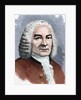 Bach, Johann Sebastian (1685-1750). German composer. by Anonymous
