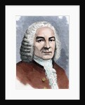 Bach, Johann Sebastian (1685-1750). German composer. by Anonymous