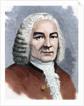 Bach, Johann Sebastian (1685-1750). German composer. by Anonymous