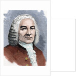 Bach, Johann Sebastian (1685-1750). German composer. by Anonymous