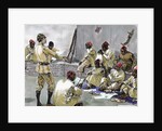Arthur J.M. Jepshon reading the letter of the Khedive to officials' council by Anonymous