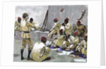 Arthur J.M. Jepshon reading the letter of the Khedive to officials' council by Anonymous