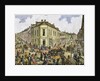 Streets junction. New York 1829. by Anonymous