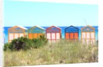 The famous Banys de S'AgarÃ² on the S'AgarÃ² beach by Anonymous