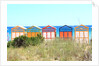 The famous Banys de S'AgarÃ² on the S'AgarÃ² beach by Anonymous