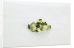 Diced cucumber by Anonymous