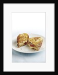 Grilled cheese with prosciutto by Anonymous