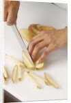 Sliced potato by Anonymous
