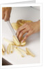 Sliced potato by Anonymous