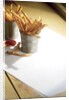 French fries with ketchup by Anonymous