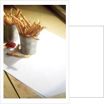 French fries with ketchup by Anonymous