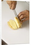 Sliced potato by Anonymous