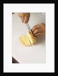 Sliced potato by Anonymous