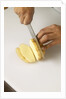 Sliced potato by Anonymous