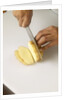 Sliced potato by Anonymous