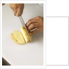 Sliced potato by Anonymous