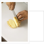 Sliced potato by Anonymous