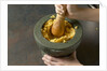 Mortar and pestle by Anonymous