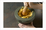 Mortar and pestle by Anonymous
