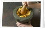 Mortar and pestle by Anonymous