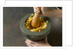 Mortar and pestle by Anonymous