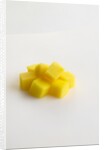 Diced mango by Anonymous