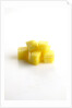 Diced pineapple by Anonymous