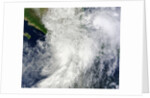 Satellite view of Hurrican Ingrid and Tropical Storm Manuel over Mexico by Anonymous