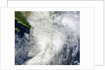 Satellite view of Hurrican Ingrid and Tropical Storm Manuel over Mexico by Anonymous