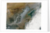 Satellite view of smog and haze over eastern China by Anonymous