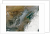 Satellite view of smog and haze over eastern China by Anonymous