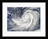 Satellite image of Typhoon Francisco over the Pacific Ocean by Anonymous