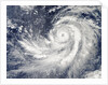 Satellite image of Typhoon Francisco over the Pacific Ocean by Anonymous