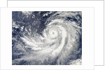 Satellite image of Typhoon Francisco over the Pacific Ocean by Anonymous