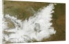 Satellite image of early season blizzard in the northern great plains by Anonymous