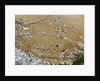 Satellite image of Tibet by Anonymous