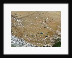 Satellite image of Tibet by Anonymous