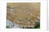 Satellite image of Tibet by Anonymous