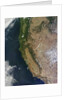 Satellite image of Oregon and California by Anonymous