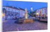 Mikulov Town Square at Dawn by Anonymous