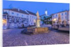Mikulov Town Square at Dawn by Anonymous