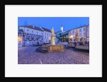 Mikulov Town Square at Dawn by Anonymous