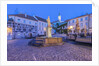 Mikulov Town Square at Dawn by Anonymous