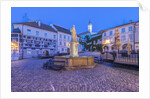 Mikulov Town Square at Dawn by Anonymous